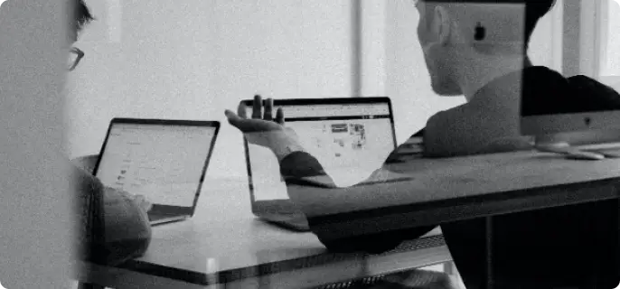 Professional working on a laptop representing adaptive digital expertise
