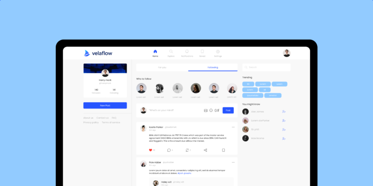 velaflow: website